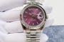Replica Rolex Day/Date Red Dial (100203CH)