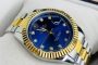 Replica Rolex DateJust 36mm Blue Diamond Dial Ladies (100506CH)
