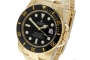 Replica Rolex Submariner Gold Black Face  (100104)