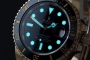 Replica Rolex Submariner Gold Black Face  (100104)