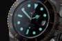 Replica Rolex Submariner Silver/Gold Balck Face(100106CH)